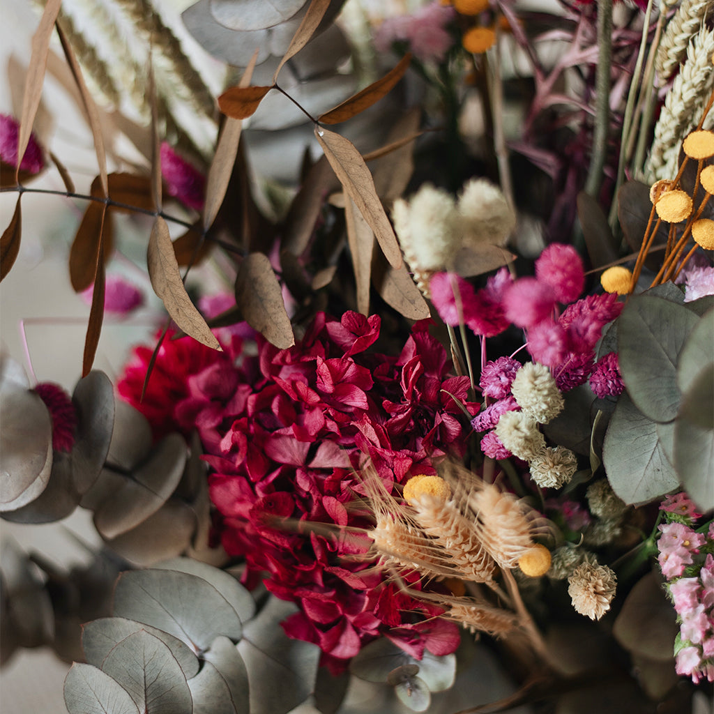 detalle de ramo floral