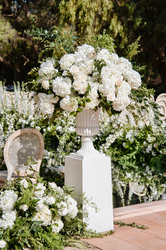 Un clásico XXL que eleva la decoración de una boda