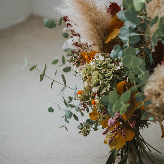 Ramo de otoño seco