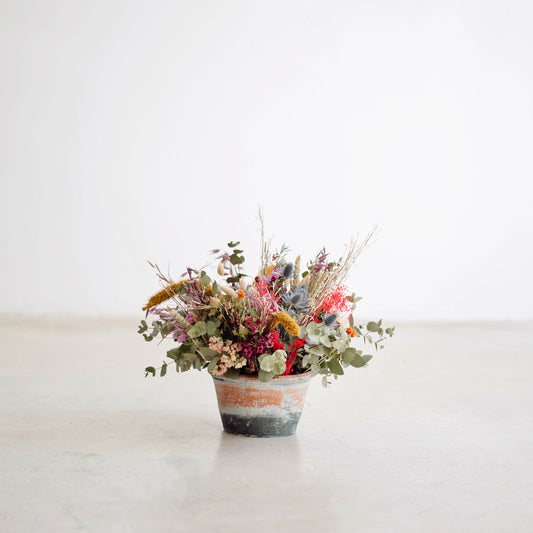 Base terracota tres colores